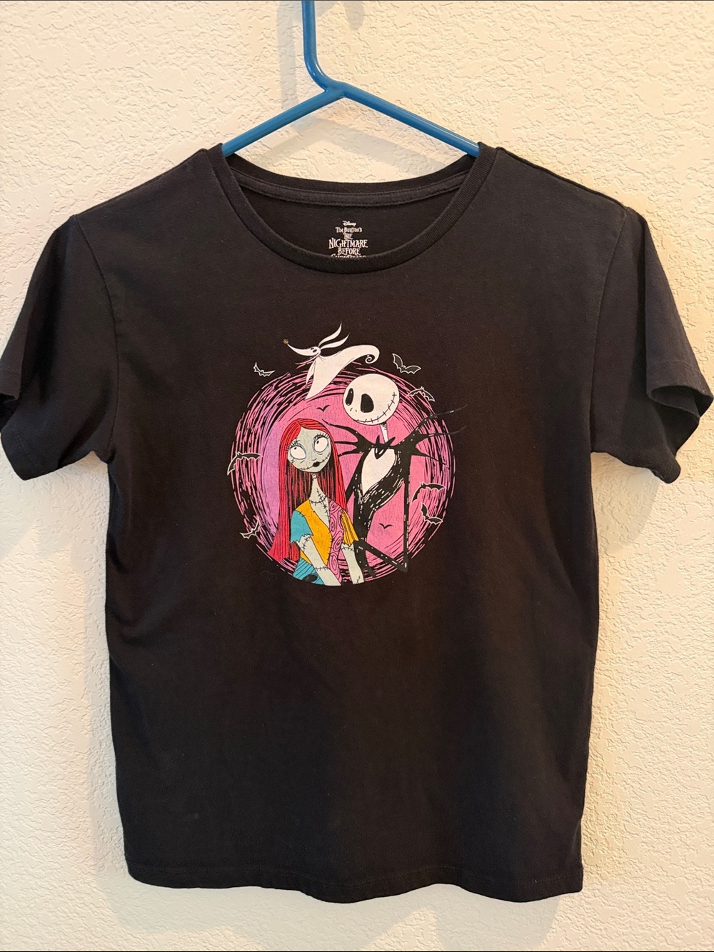 Black The Nightmare Before Christmas Graphic Tee -